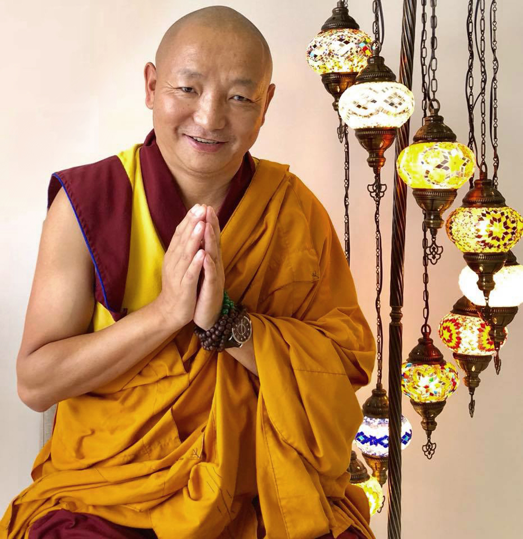 Geshe Gyalten Portrait | Awakening Vajra International